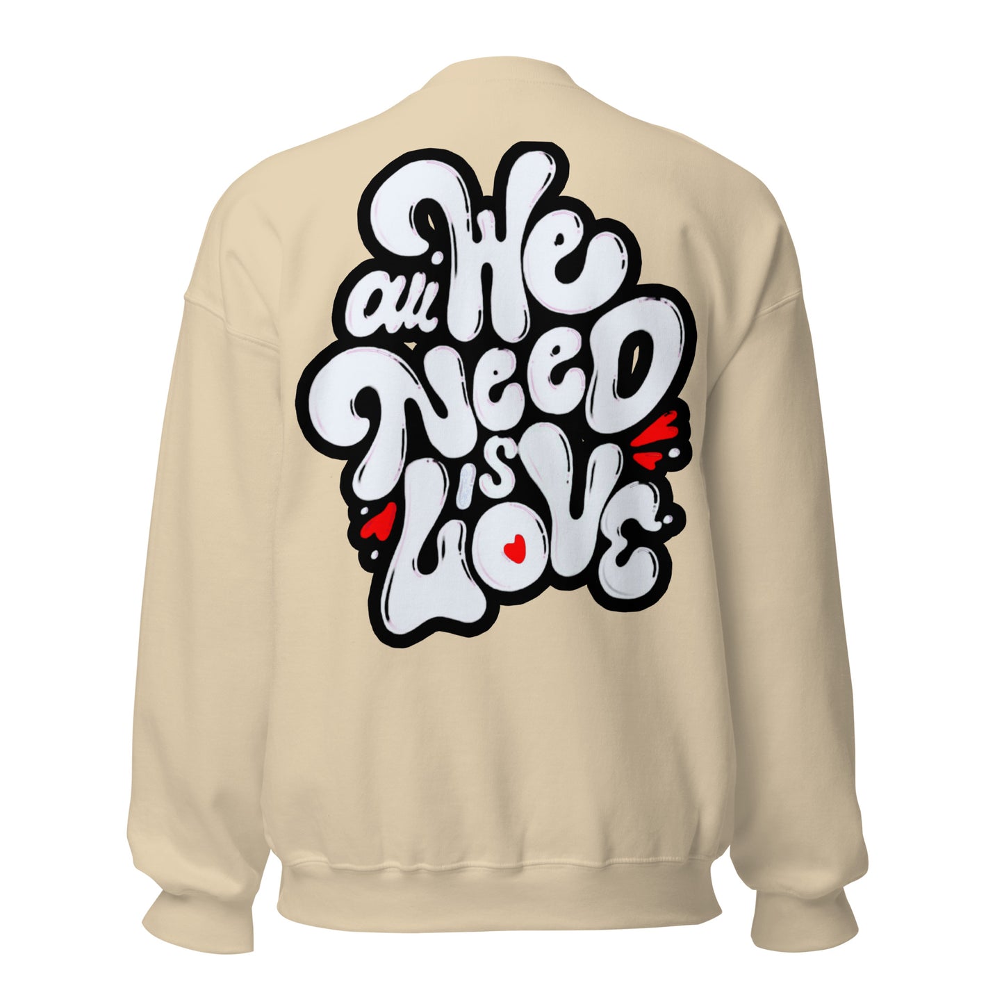 ONE LOVE Come Together ( black n white ) Sweatshirt