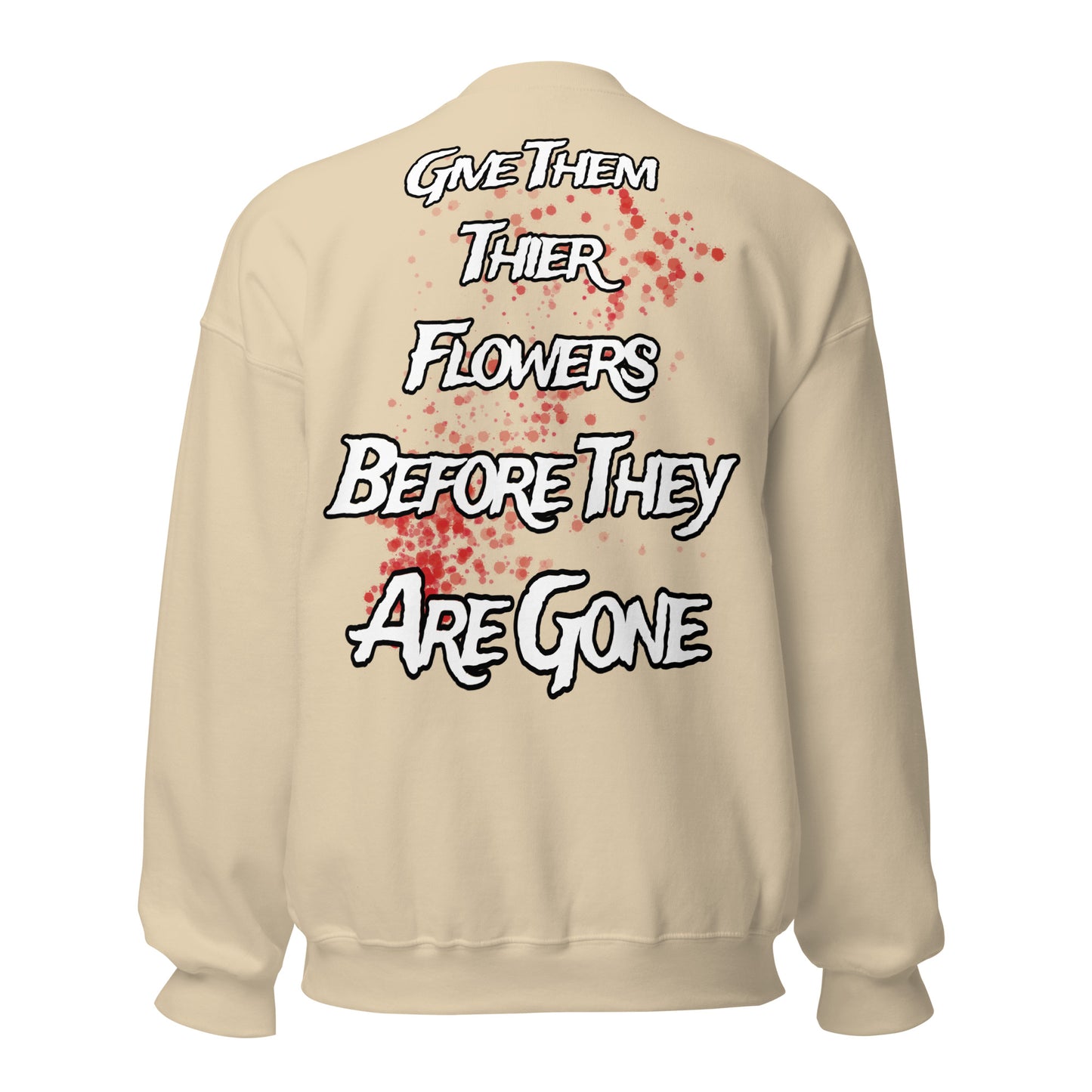 POPULAR LONER skeletons and Roses Sweatshirt