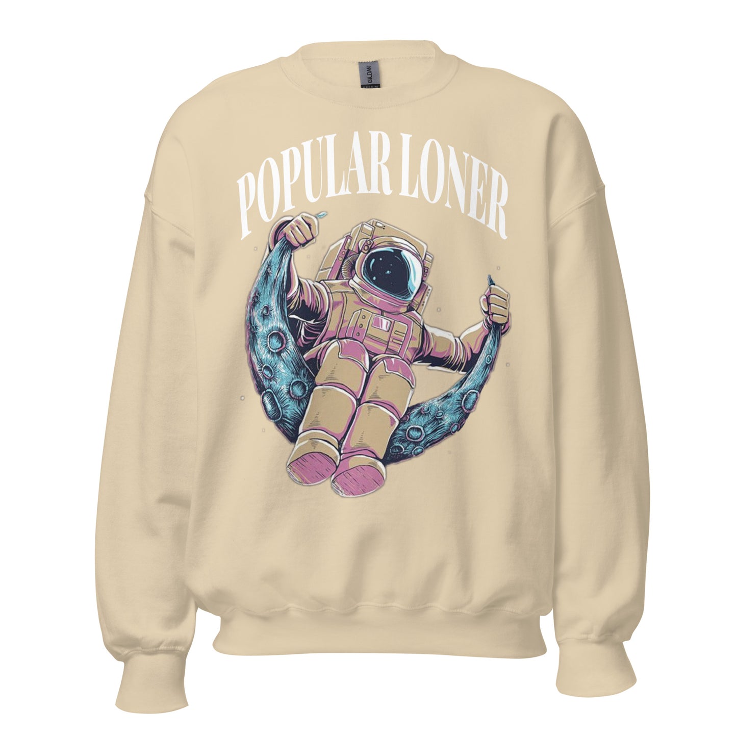 Popular Loner Astronaut on moon Sweatshirt