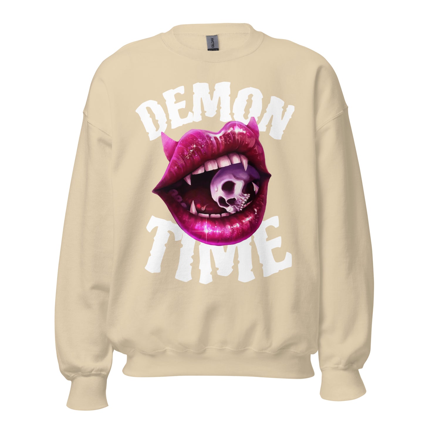 TOXIK Demon Time skull vamp Sweatshirt