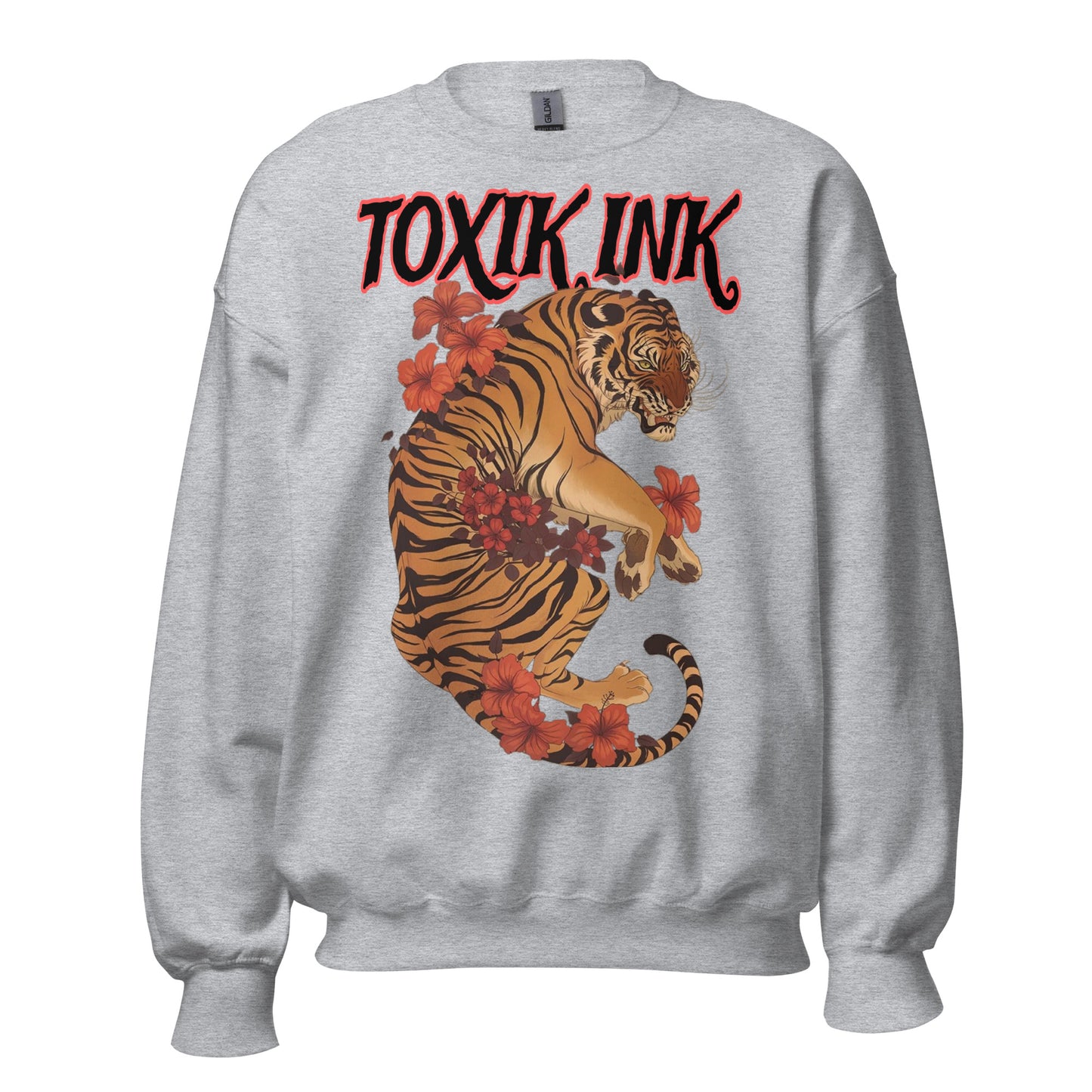 TOXIK INK TIGER Sweatshirt