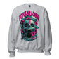 POPULAR LONER skeletons and flowers Sweatshirt