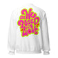 ONE LOVE Come Together ( lime n pink ) Sweatshirt