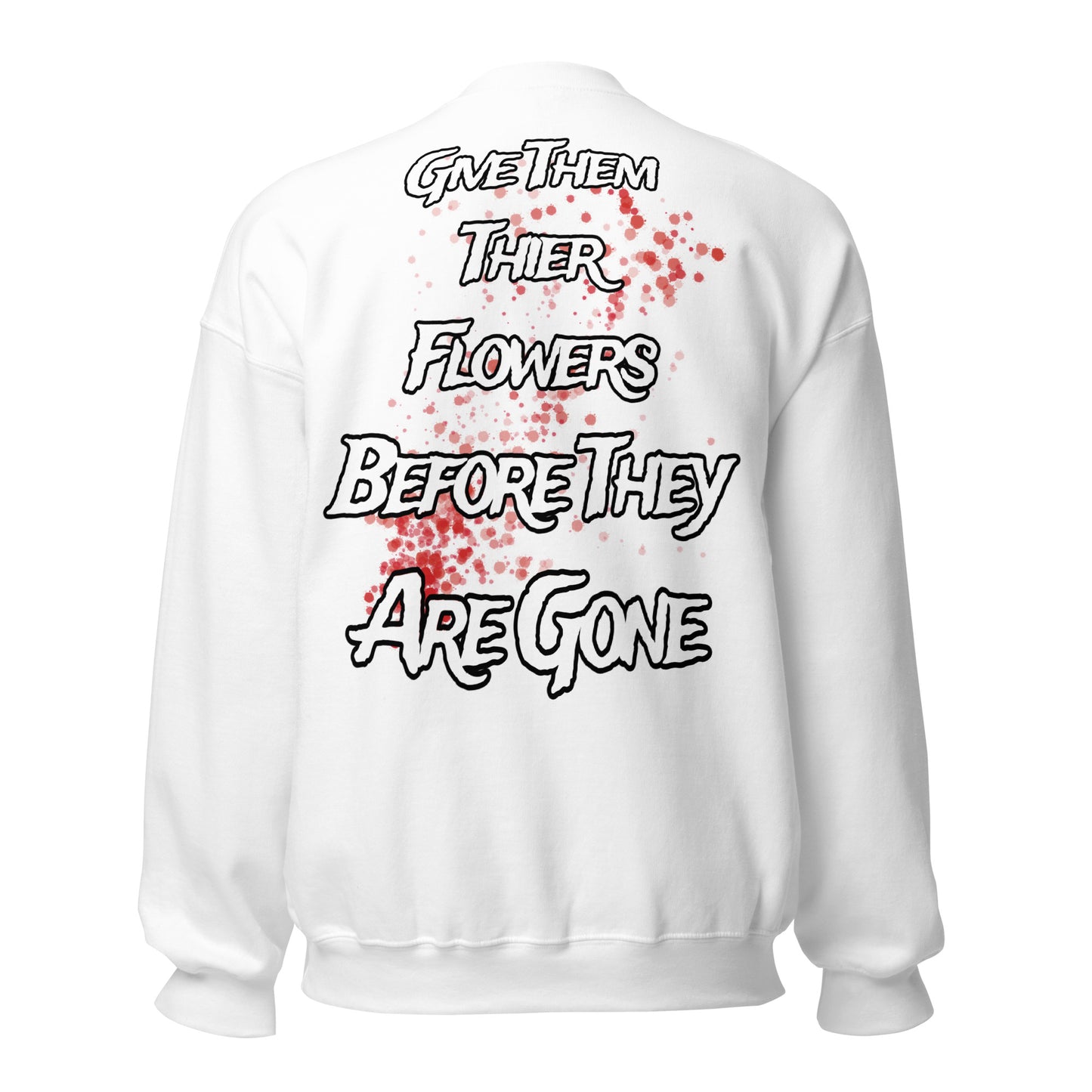 POPULAR LONER skeletons and Roses Sweatshirt