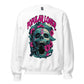 POPULAR LONER skeletons and flowers Sweatshirt