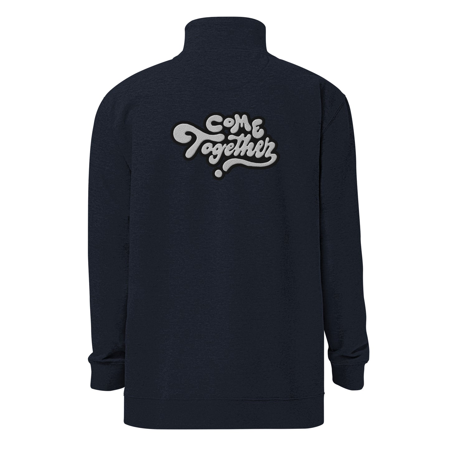 ONE LOVE Come Together ( black n white ) fleece pullover