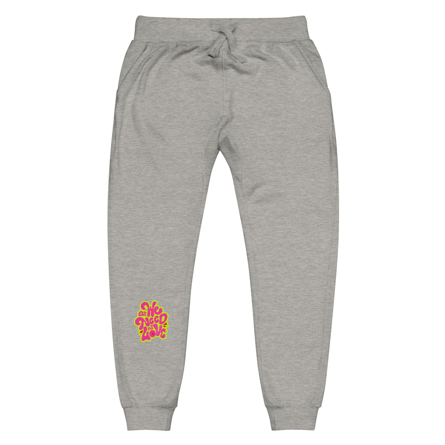 ONE LOVE Come Together ( lime n pink ) sweatpants