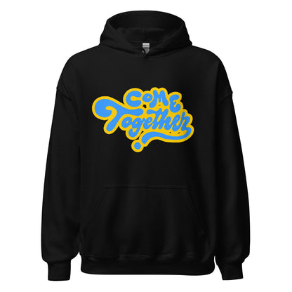 One Love Come Together ( yellow n blue ) Hoodie