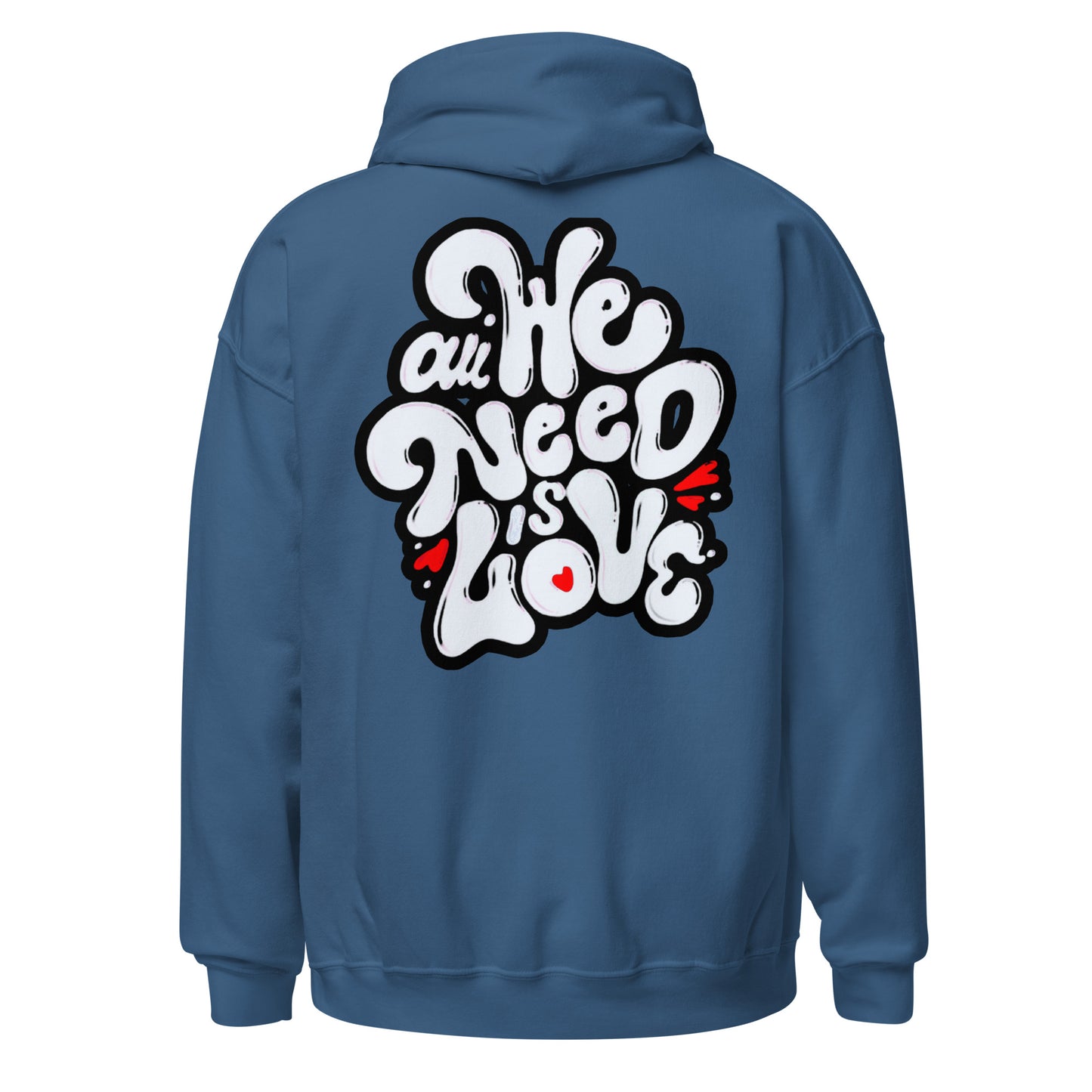 ONE LOVE Come Together ( black n white ) Hoodie