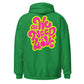 ONE LOVE Come Together ( Lime n pink ) Hoodie