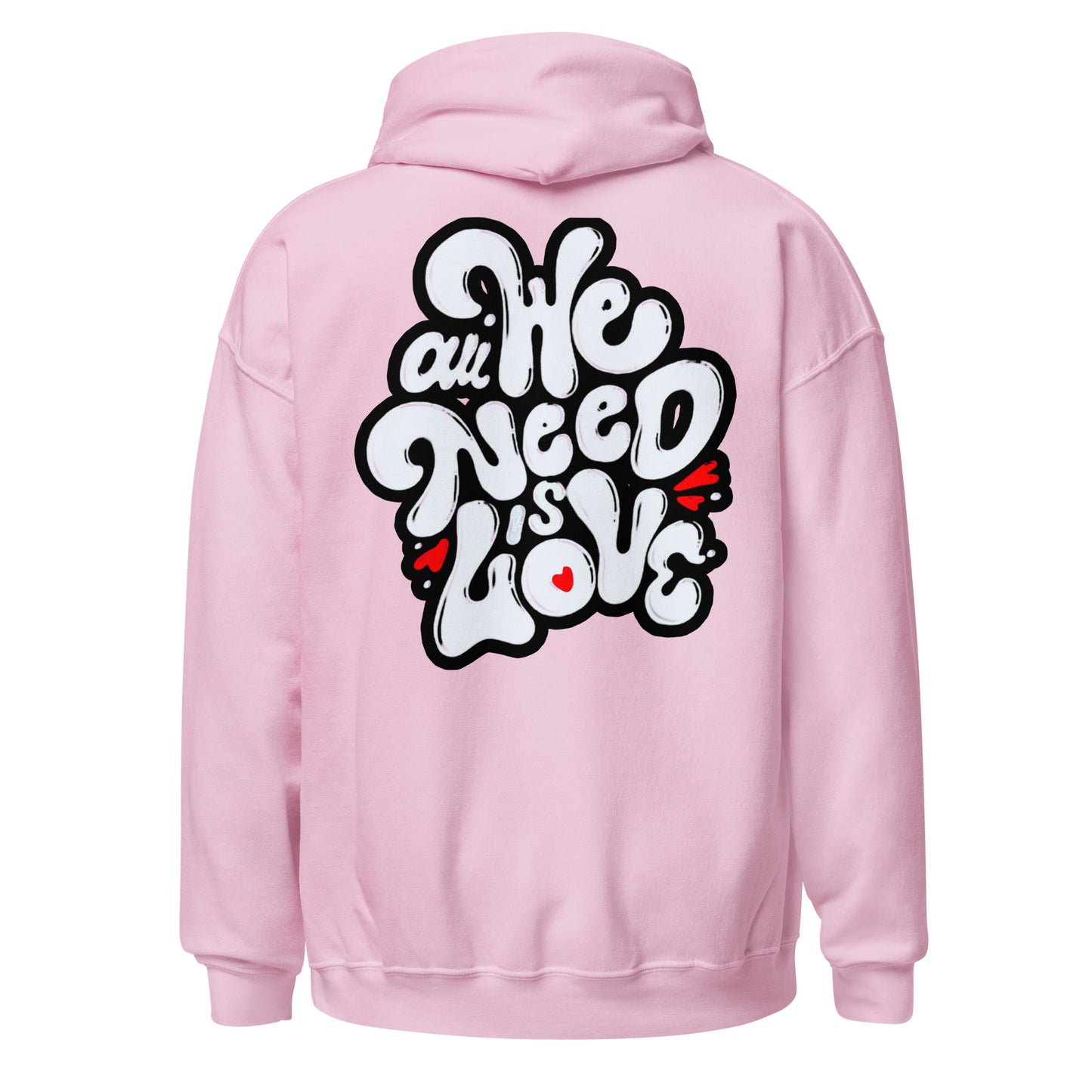 ONE LOVE Come Together ( black n white ) Hoodie