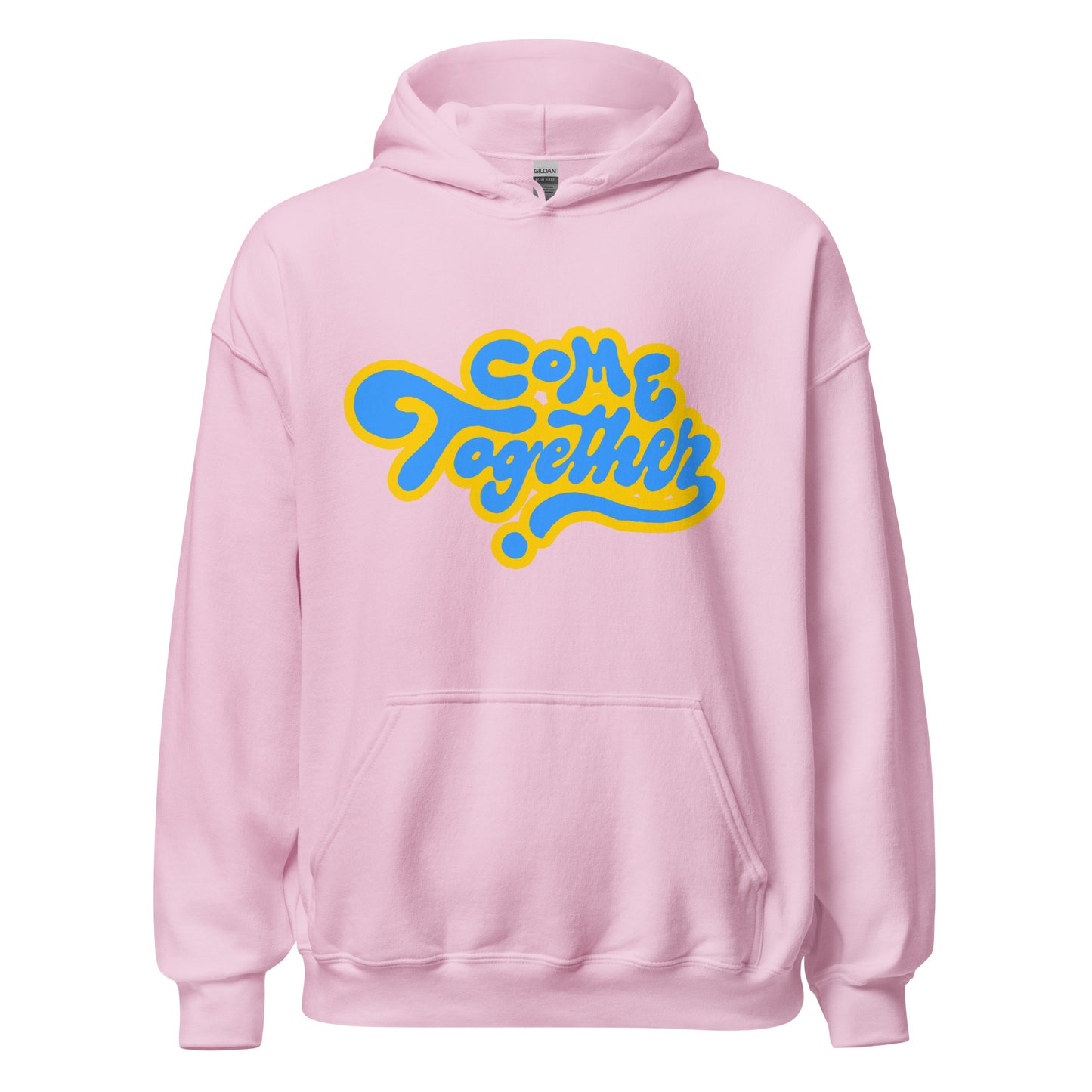 One Love Come Together ( yellow n blue ) Hoodie