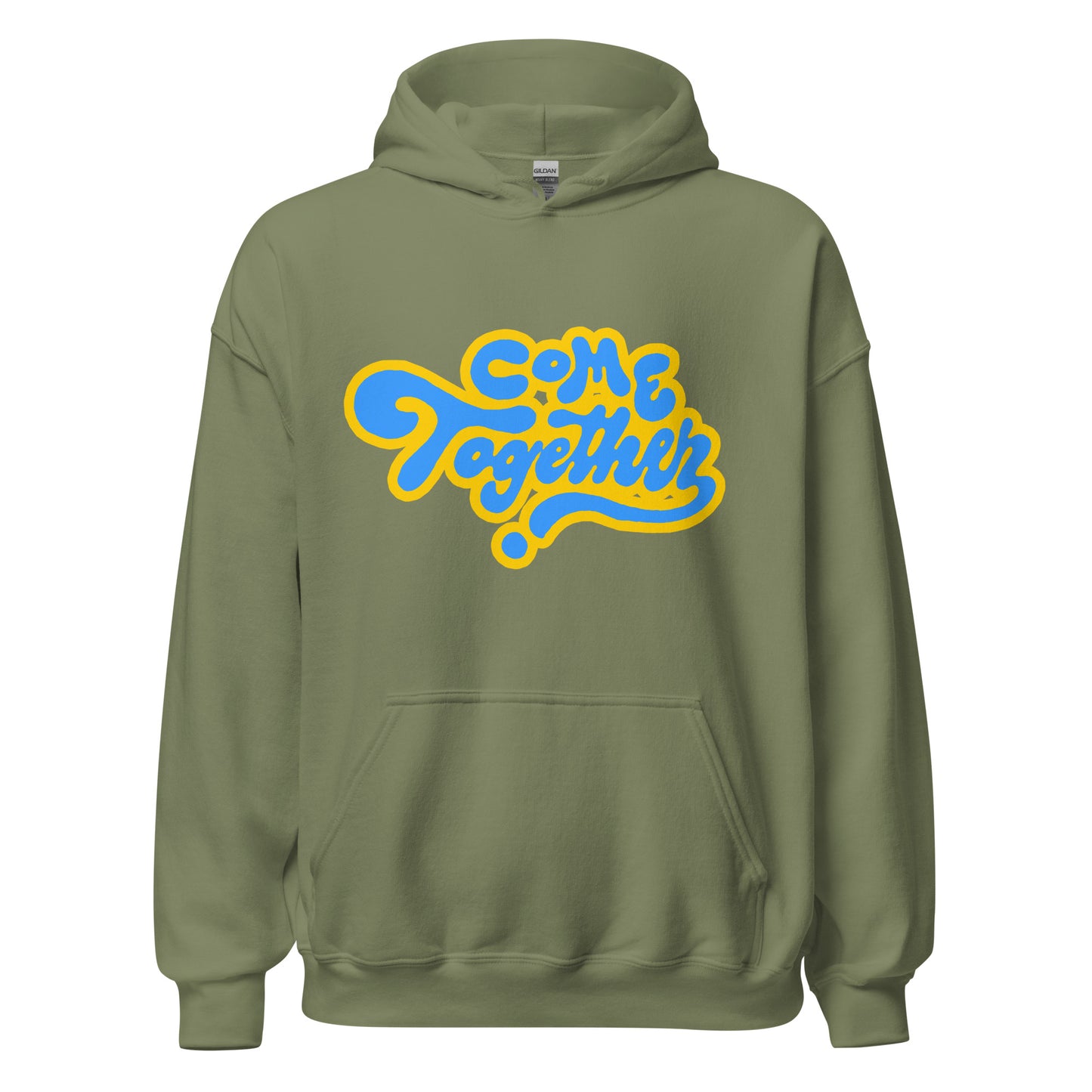 One Love Come Together ( yellow n blue ) Hoodie