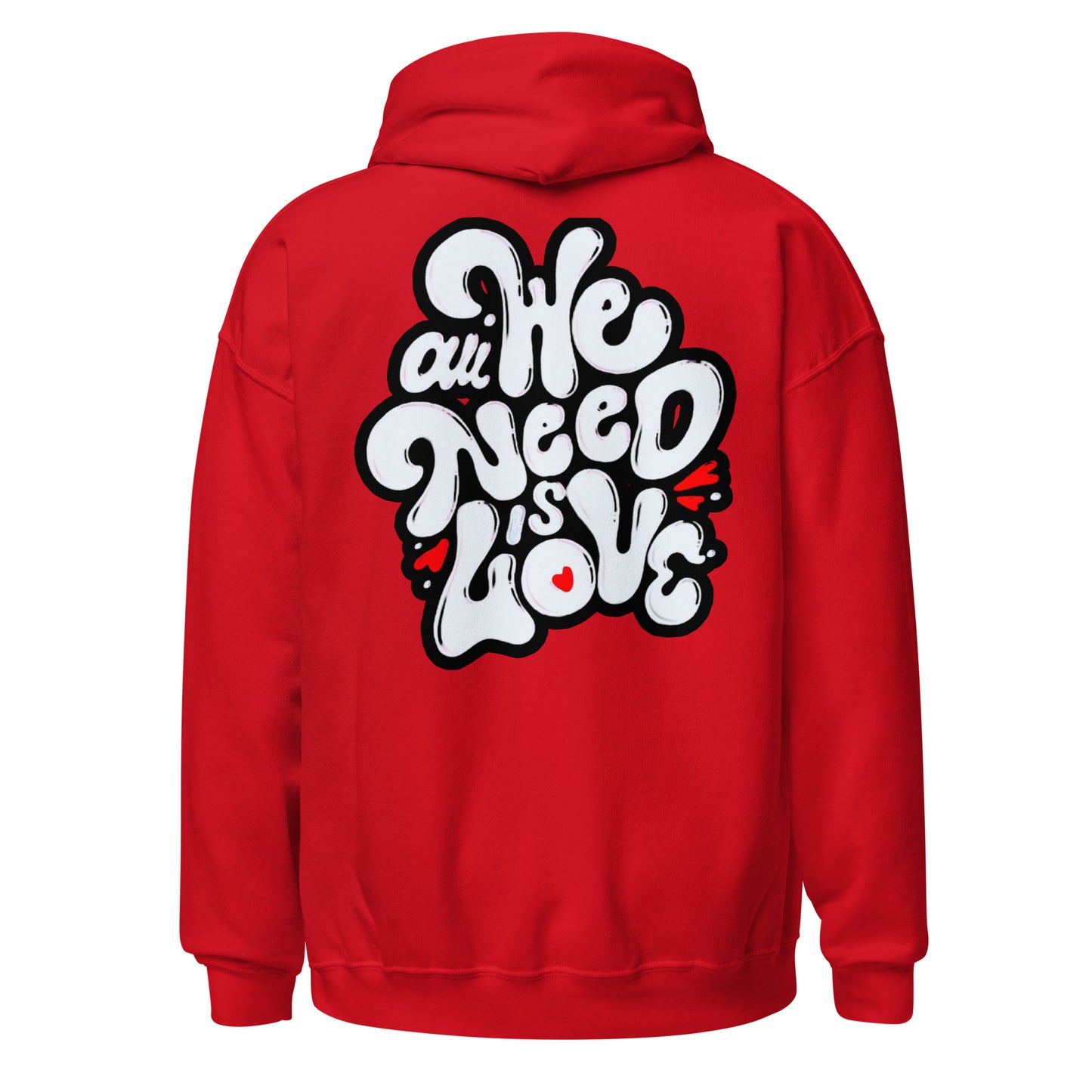 ONE LOVE Come Together ( black n white ) Hoodie