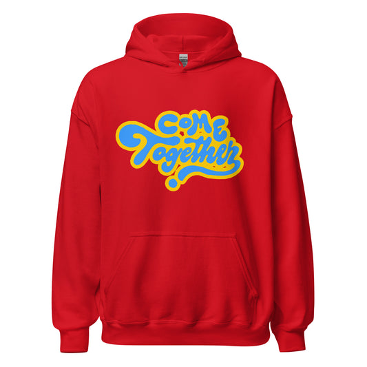 One Love Come Together ( yellow n blue ) Hoodie