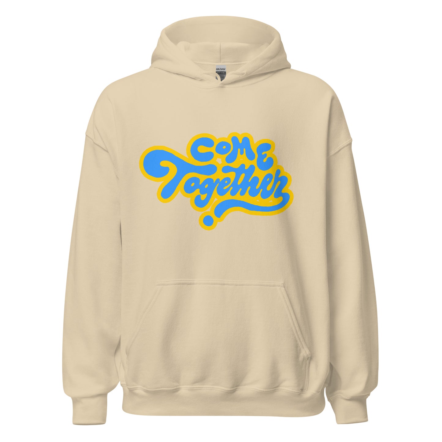 One Love Come Together ( yellow n blue ) Hoodie