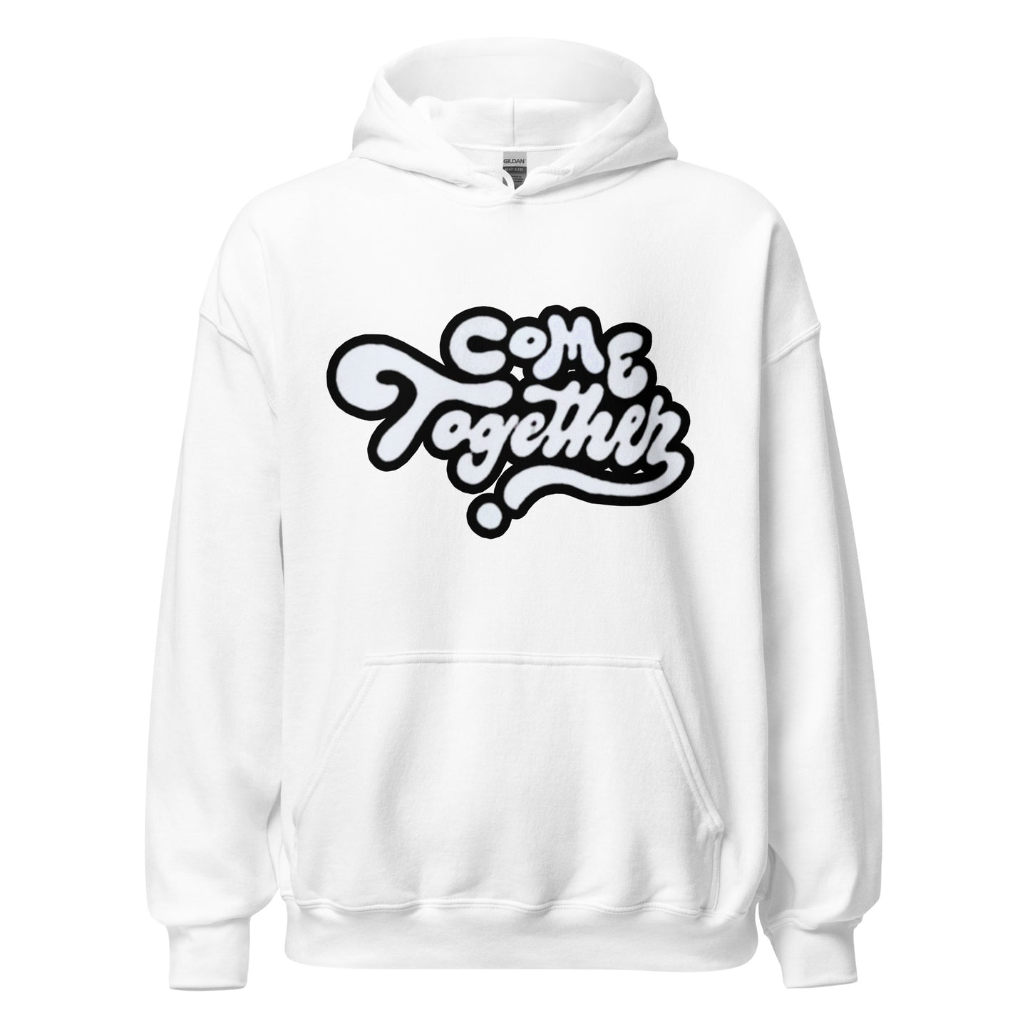 ONE LOVE Come Together ( black n white ) Hoodie