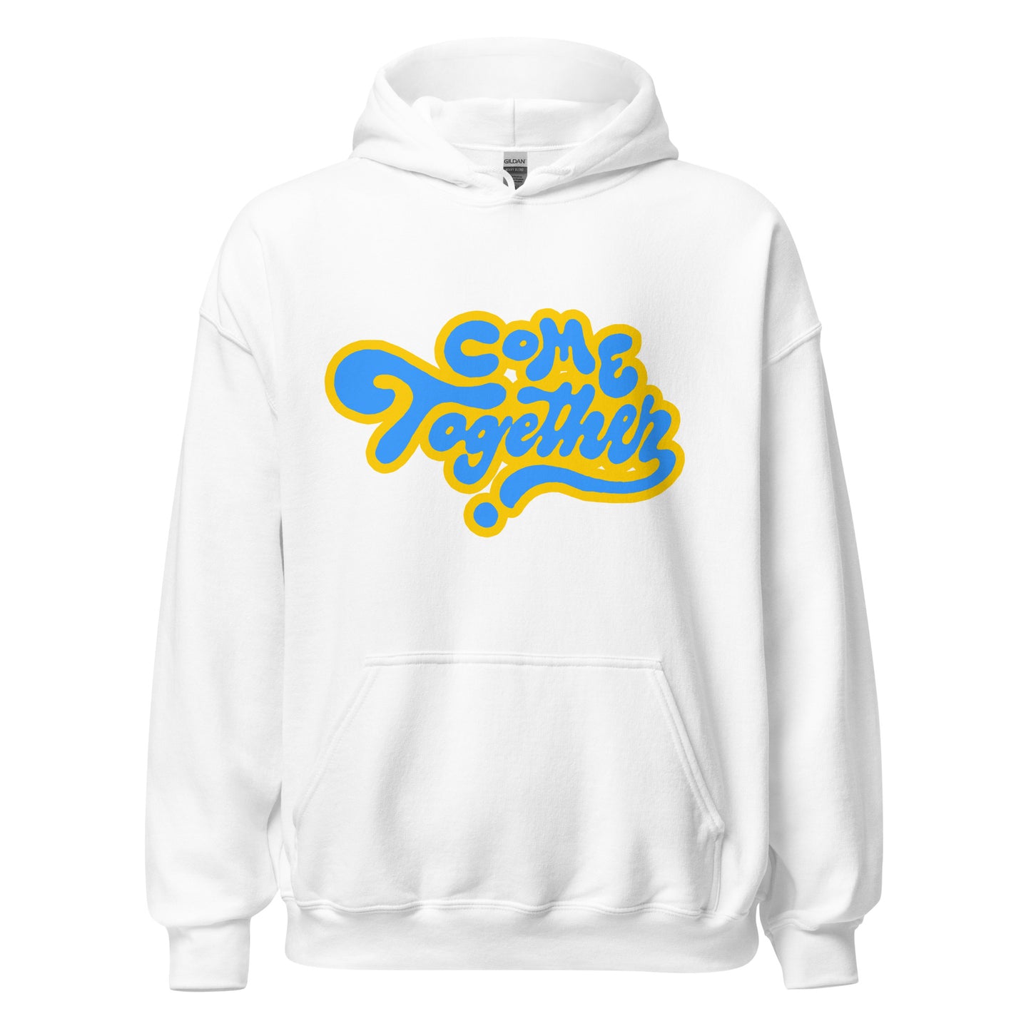 One Love Come Together ( yellow n blue ) Hoodie