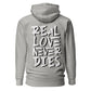 ONE LOVE Real Love Never Dies (white) Hoodie