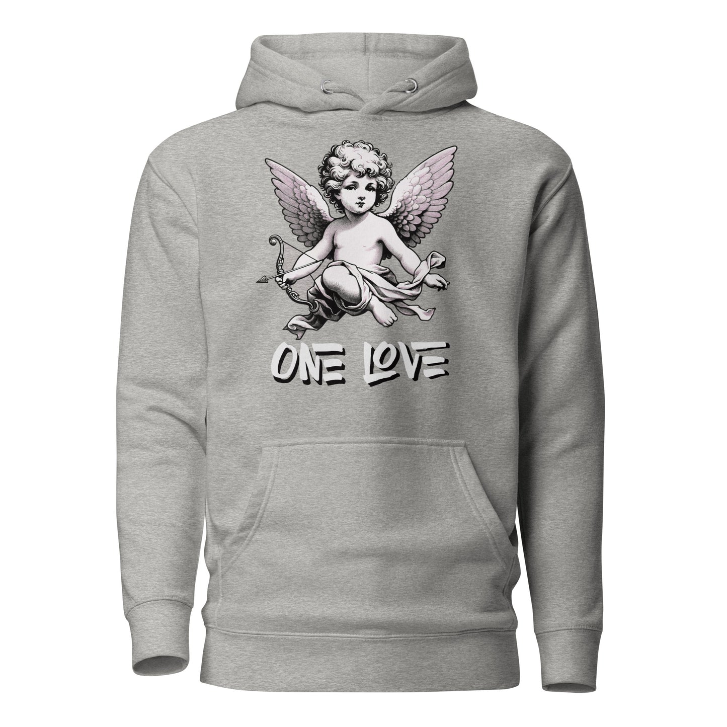 ONE LOVE Real Love Never Dies (white) Hoodie