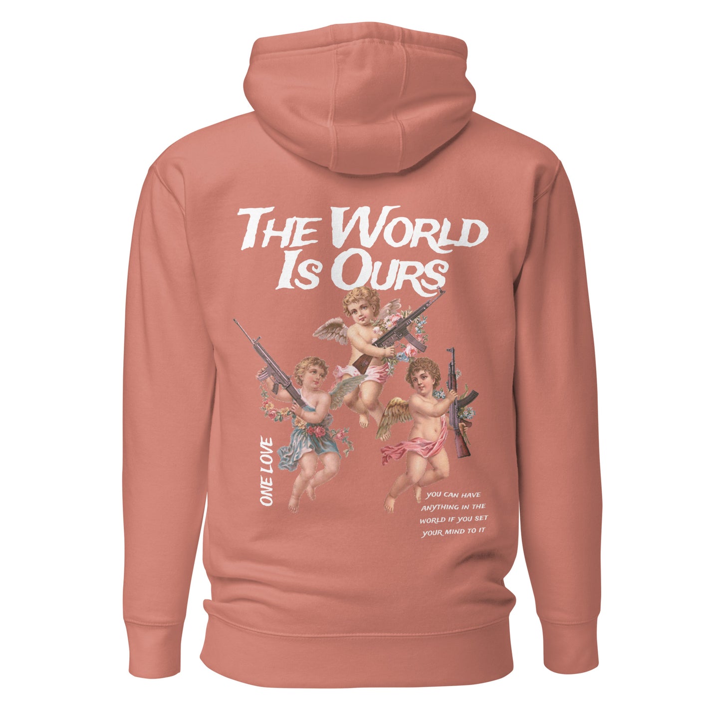 ONE LOVE THE WORLD IS OURS Hoodie