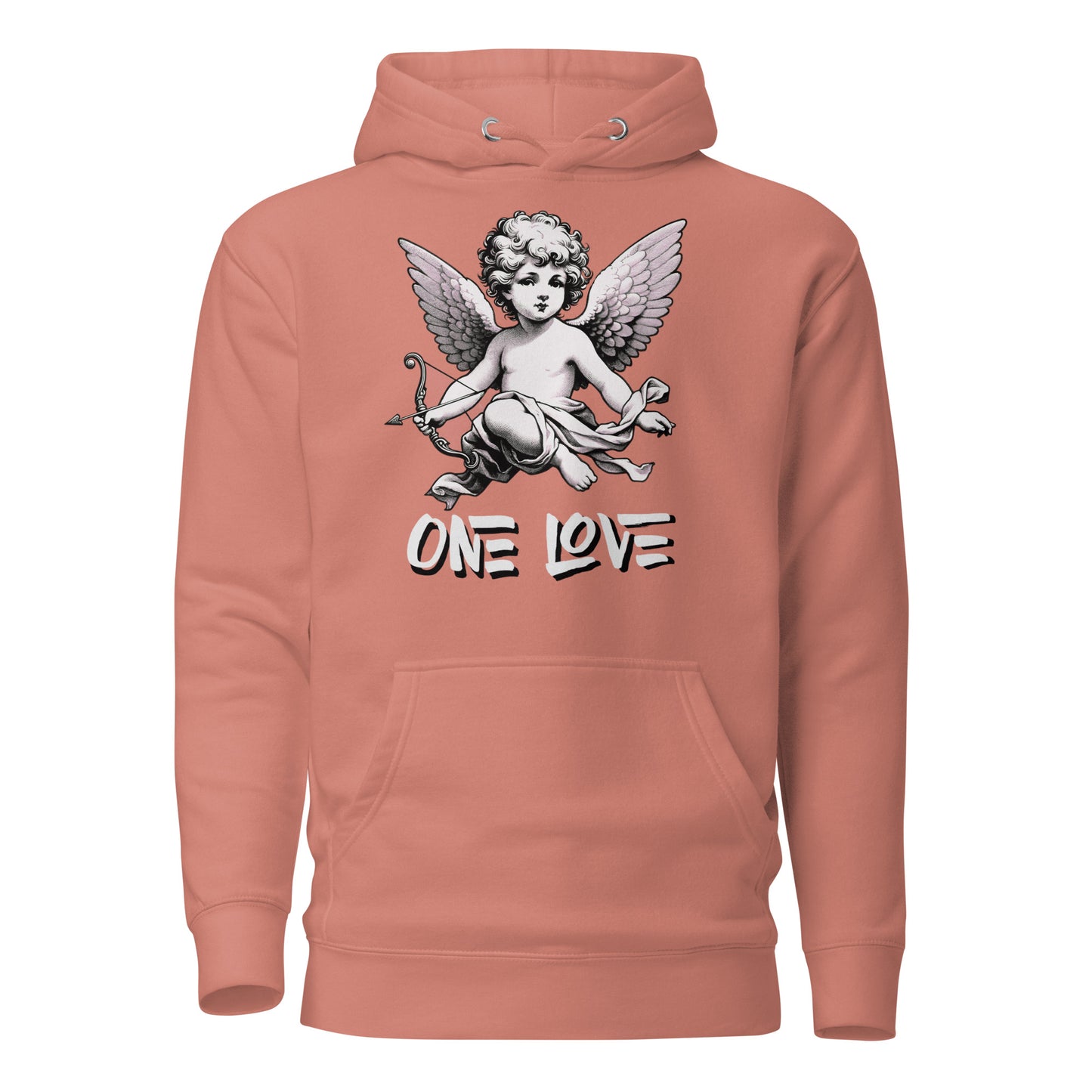 ONE LOVE Real Love Never Dies (white) Hoodie