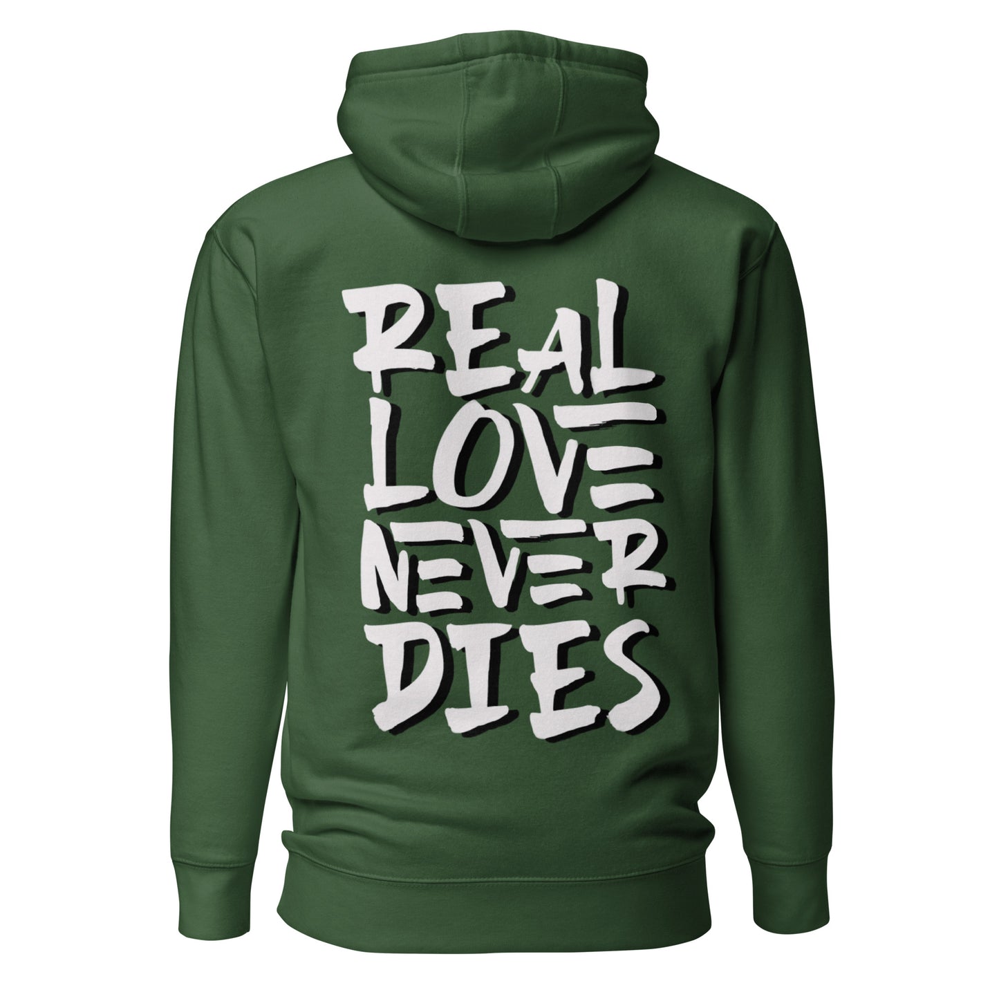 ONE LOVE Real Love Never Dies (white) Hoodie