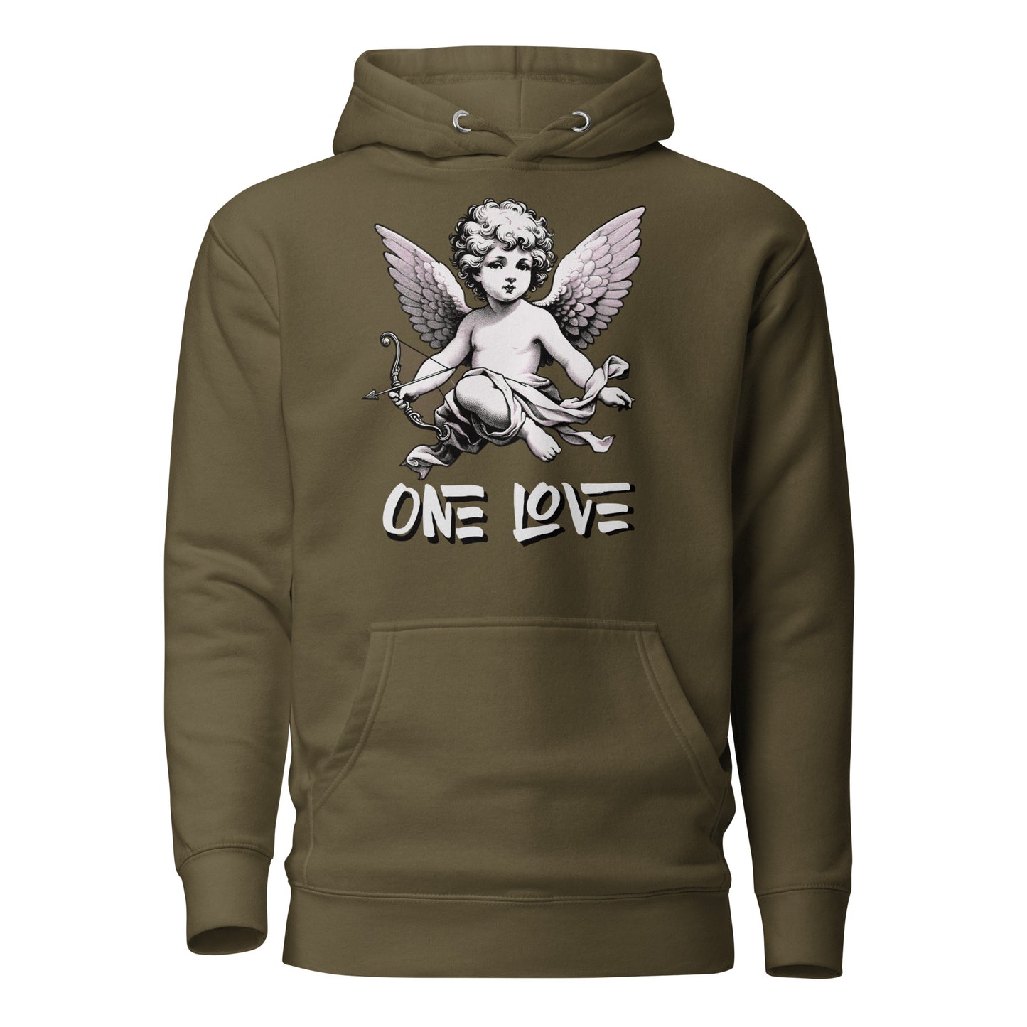 ONE LOVE Real Love Never Dies (white) Hoodie