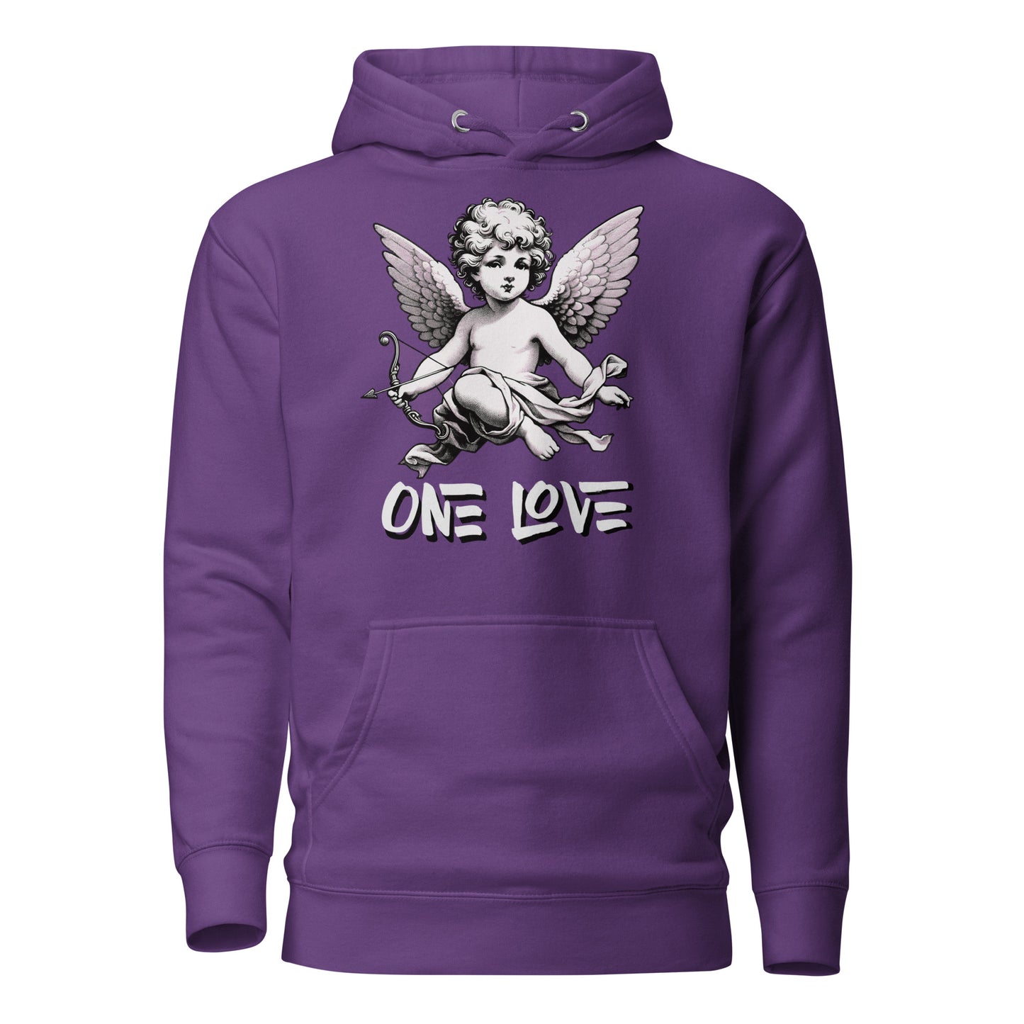 ONE LOVE Real Love Never Dies (white) Hoodie