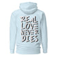 ONE LOVE Real Love Never Dies (white) Hoodie