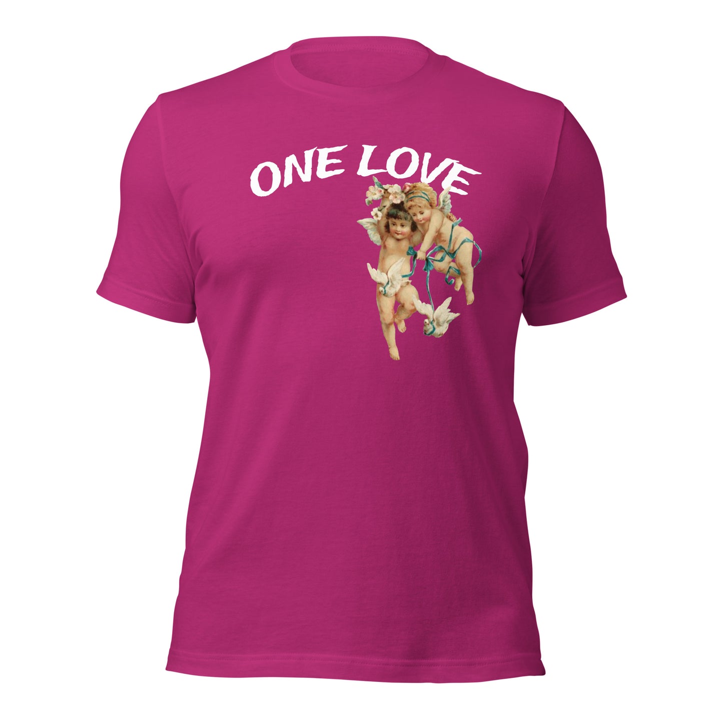 ONE LOVE THE WORLD IS OURS t-shirt