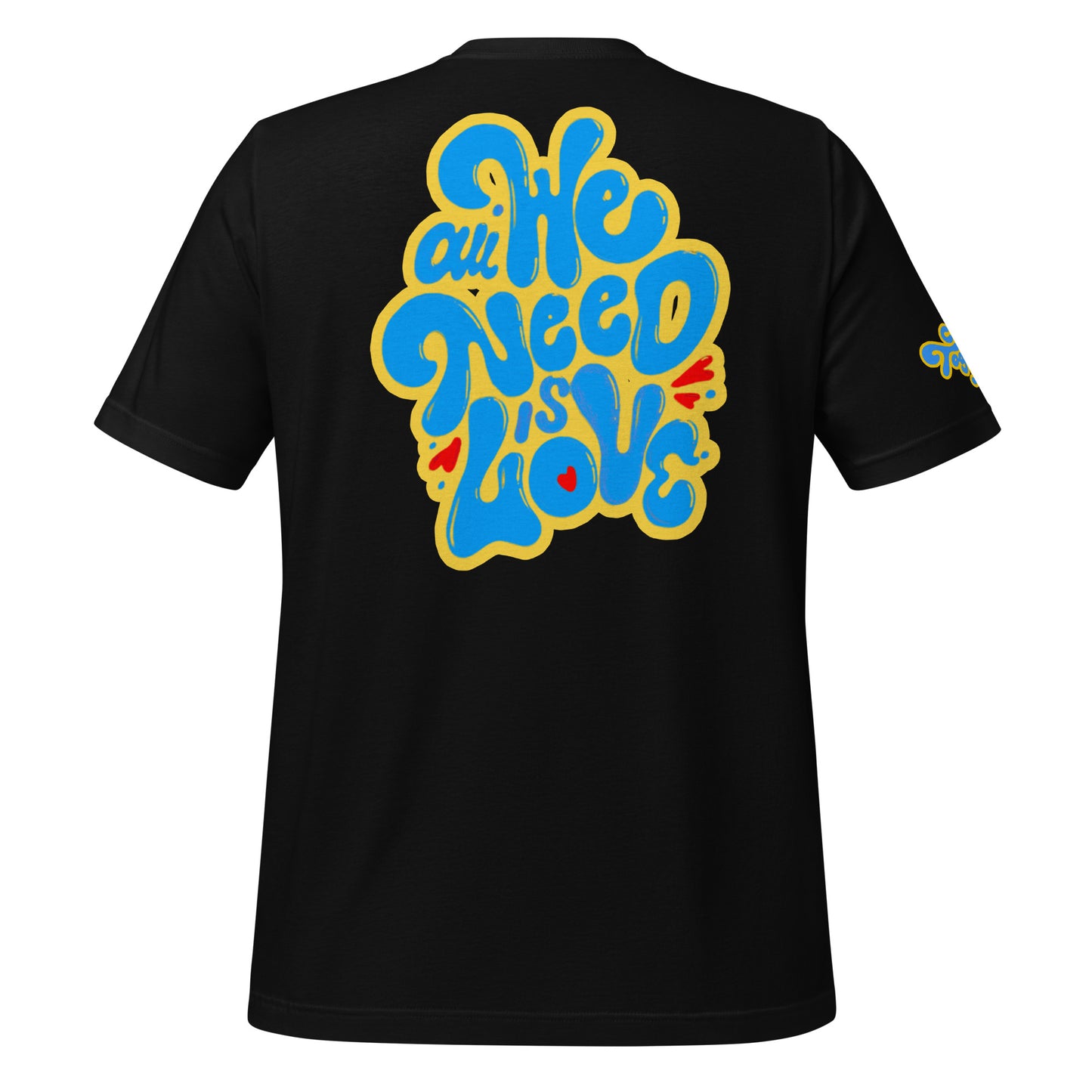 ONE LOVE Come Together ( yellow n blue) t-shirt