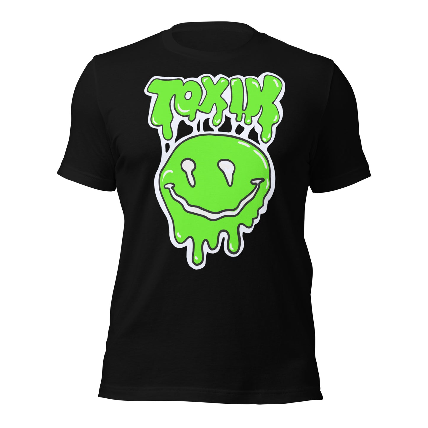 TOXIK white/green Unisex t-shirt