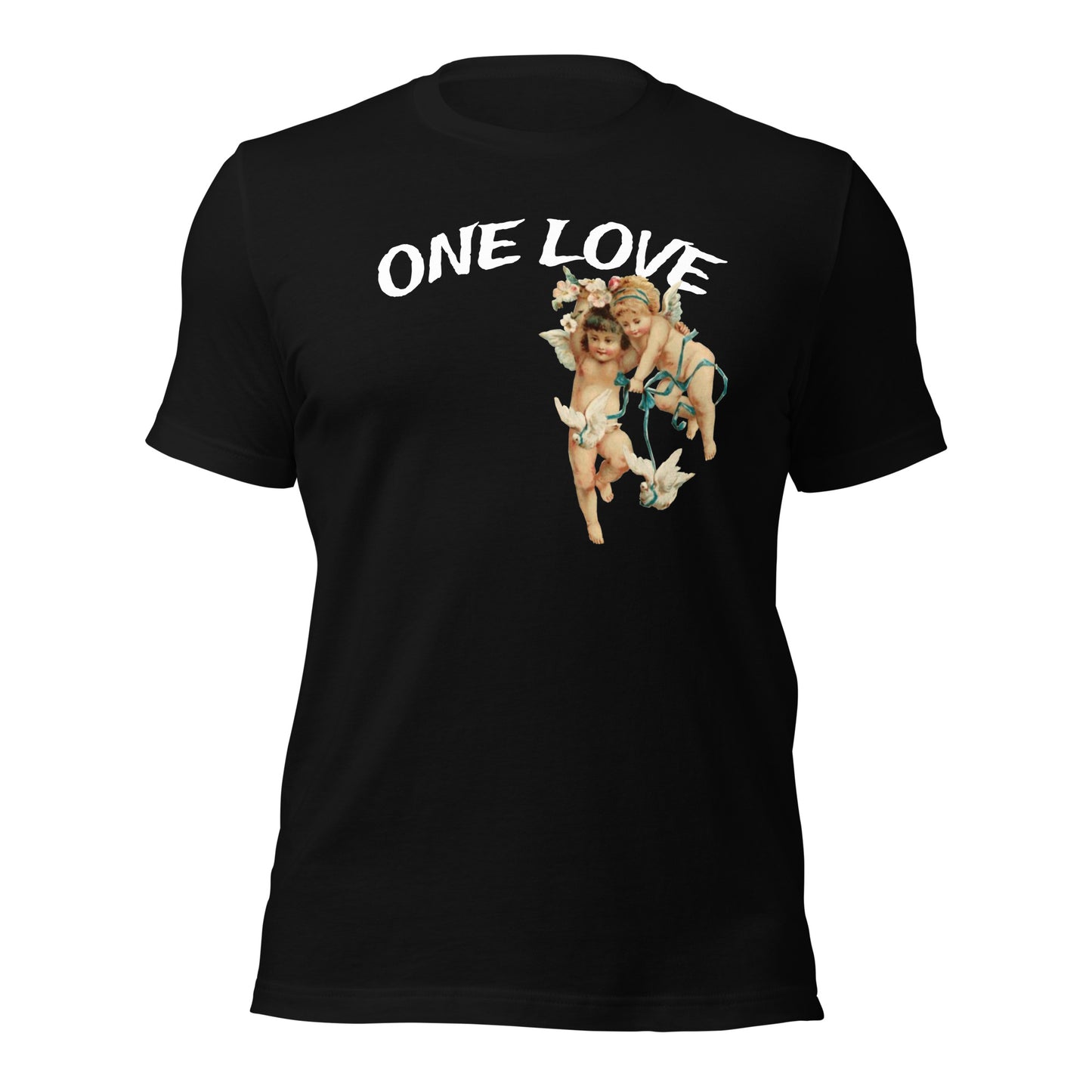 ONE LOVE THE WORLD IS OURS t-shirt