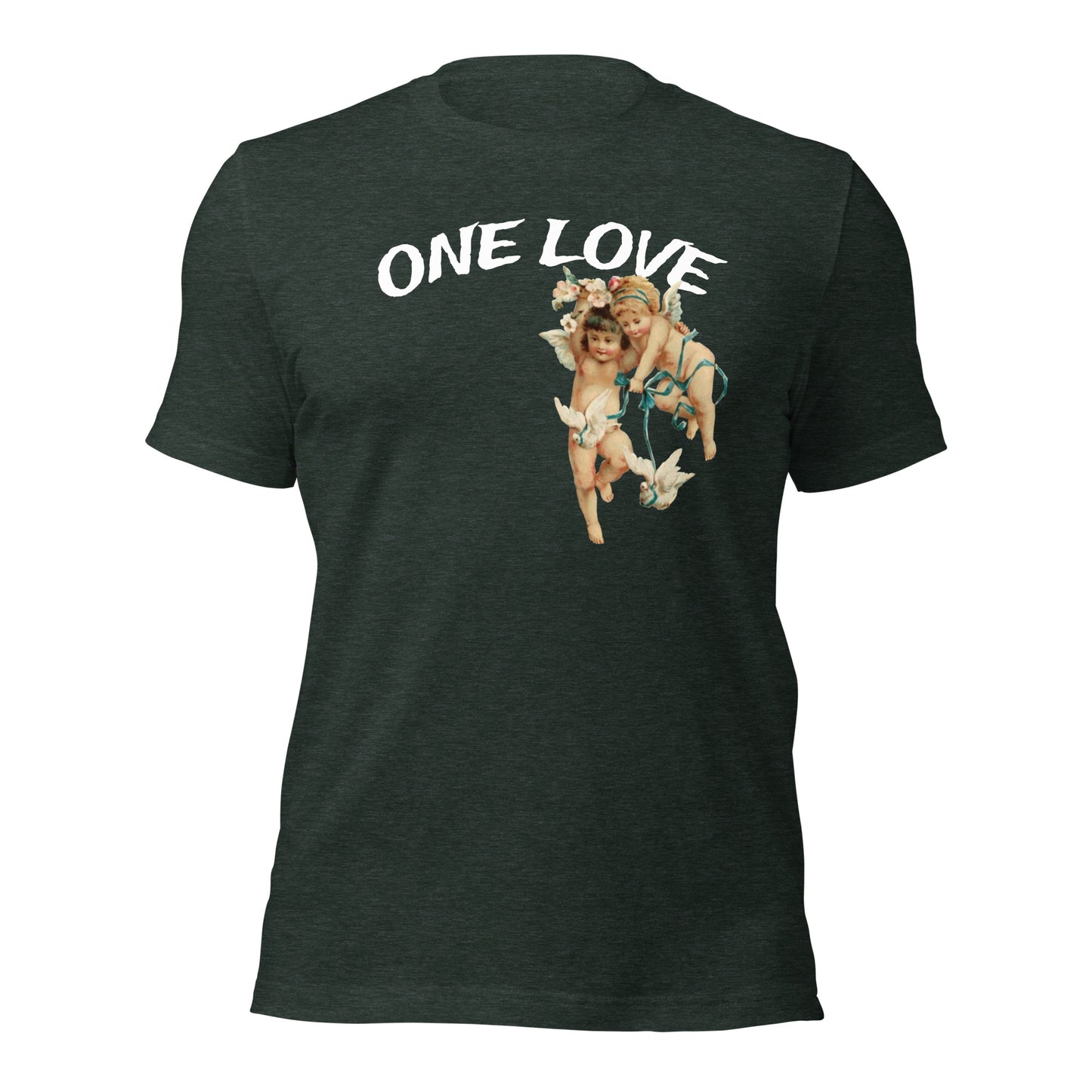 ONE LOVE THE WORLD IS OURS t-shirt