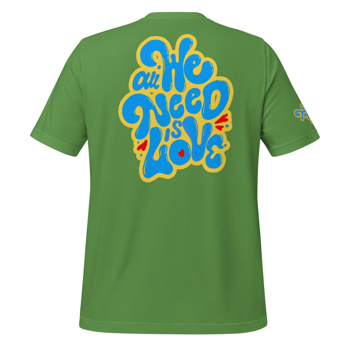 ONE LOVE Come Together ( yellow n blue) t-shirt