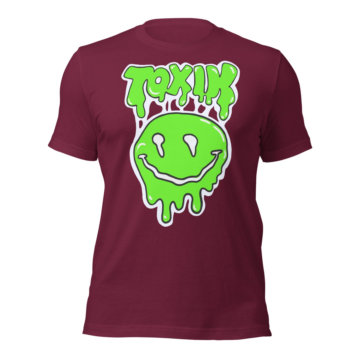 TOXIK white/green Unisex t-shirt