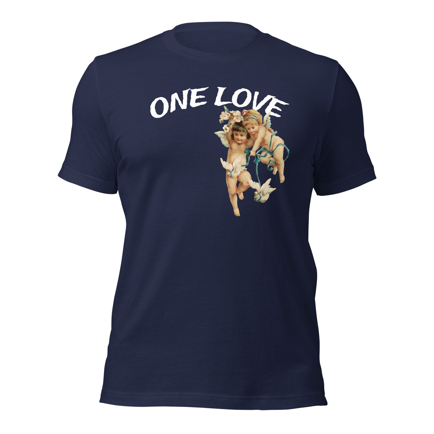 ONE LOVE THE WORLD IS OURS t-shirt