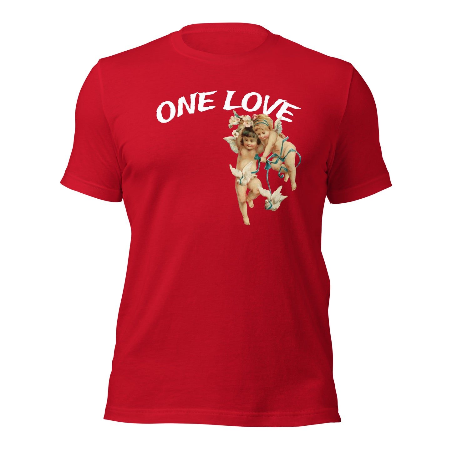 ONE LOVE THE WORLD IS OURS t-shirt