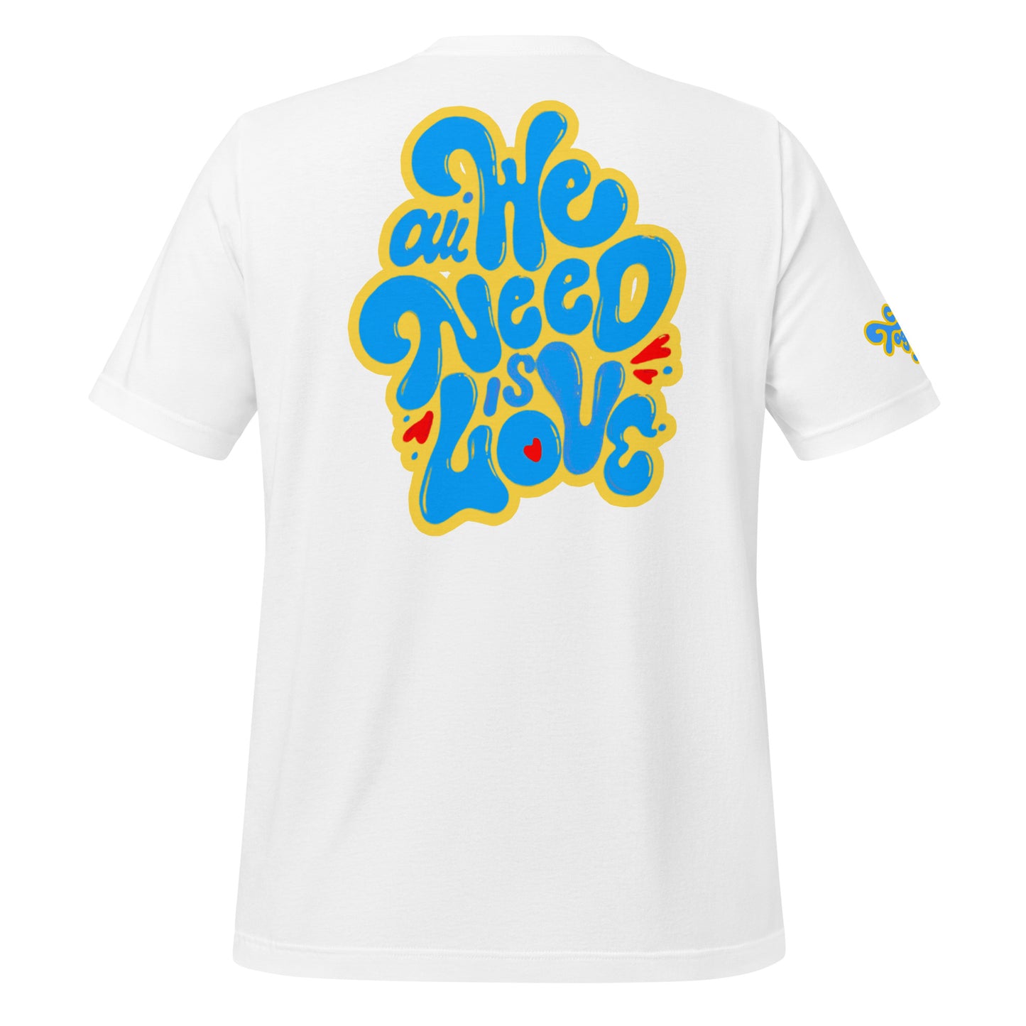 ONE LOVE Come Together ( yellow n blue) t-shirt