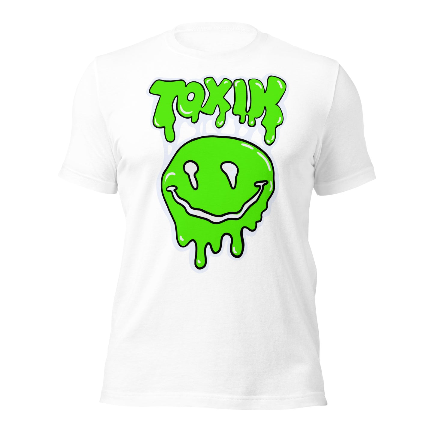 TOXIK white/green Unisex t-shirt