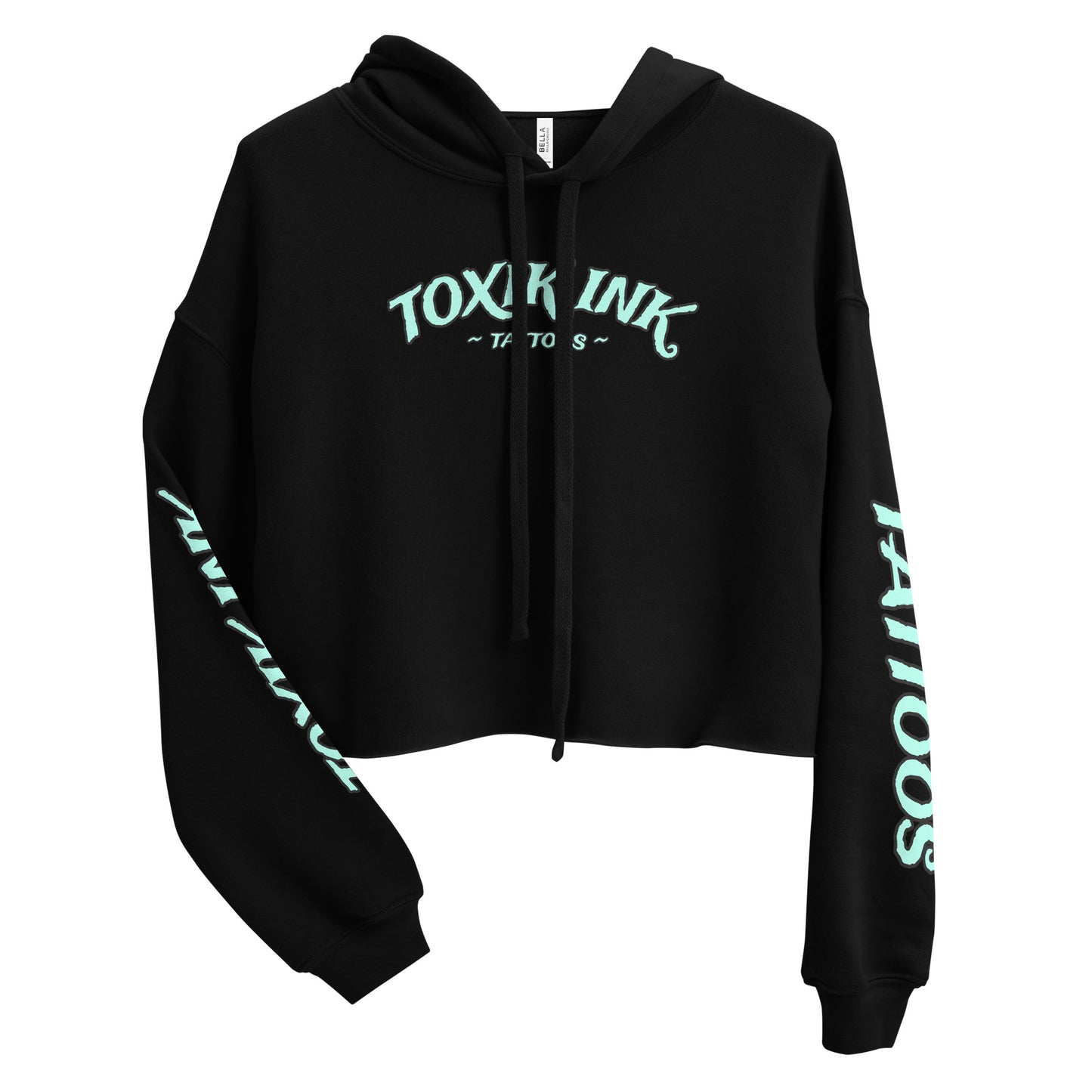 TOXIK INK Tiger Crop Hoodie