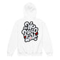 ONE LOVE Come Together ( black n white ) Youth hoodie