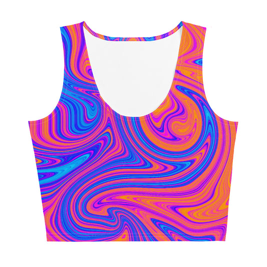 DESSINER candy rain Crop Top