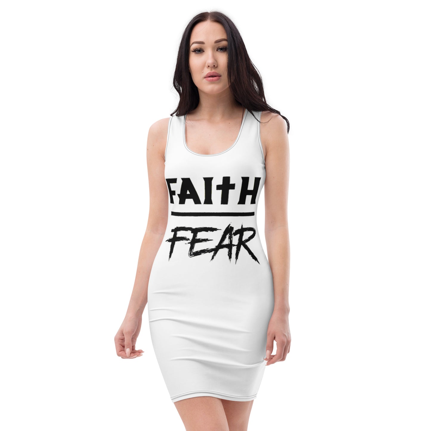 Faith Over Fear Sublimation Cut & Sew Dress DDTM