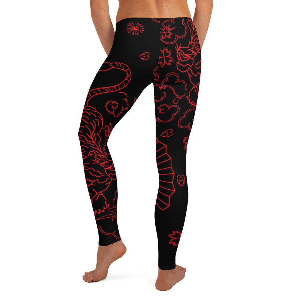 DESSINER Lotus Tiger Leggings