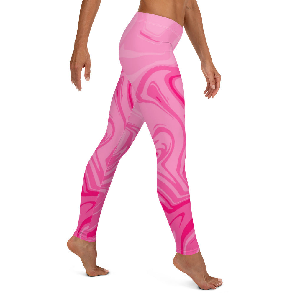 DESSINER pink cotton candy Leggings