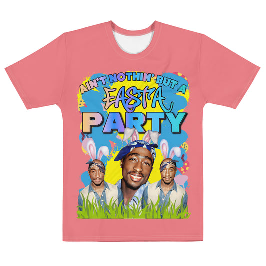 TUPAC EASTA LASHUNE ART pink t-shirt