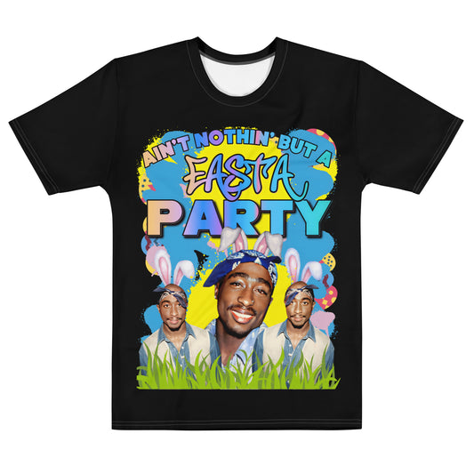 TUPAC EASTA LASHUNE ART black Men's t-shirt