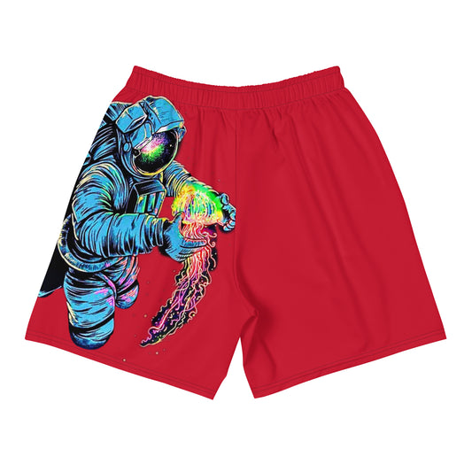 Unlimited Astronaut Men's red Recycled Athletic Shorts